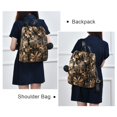 thumbnail image 4 of FORMRS Women's Travel Backpack Purse Anti-Theft Hidden Pockets Casual Shoulder Bag, Metallic Flower, 4 of 7