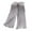 Grey, variant on Huowey Infants Girls Wide Leg Pants Lightweight Casual Elastic Waist Straight Loose Trousers For Kids Cozy Dailywear, 8-9 Years