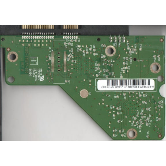 WD6400AAKS-40H2B0, 2061-771577-900 04P, 000 REV A, WD SATA 3.5 PCB