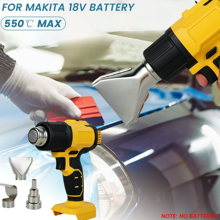 Keyohome Cordless Air Heater 300W Professional Electric Air Heater with 3  Nozzles Portable Handheld Heat Shrink Blower Power Tool - Walmart.com