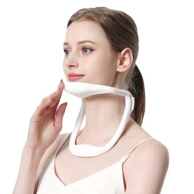 Beauos Neck Brace Stock Clearance Neck Brace Anti Lower Head Orthosis Subluxation Support Fixator Neck Collar Pillow Neck Brace Neck Brace Home Use, Cervical Collar and Traction Device