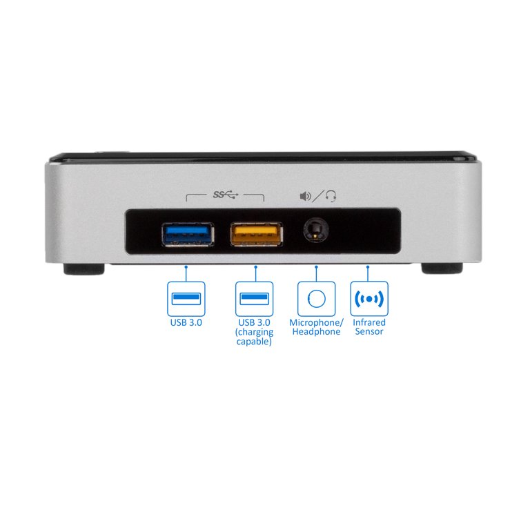 Intel NUC NUC5i5RYK Mini Desktop, Intel Dual-Core i5-5250U Upto