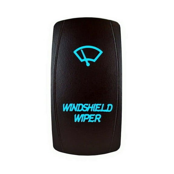 STV Motorsports Blue LED Laser Rocker Switch WINDSHIELD WIPER