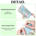 thumbnail image 6 of Pioneer Flower Floral Print Pattern Dish Drying Mat for Kitchen 1 Pack, Ultra Absorbent Microfiber Dishes Drainer Mats,16"x18", 6 of 6