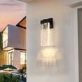 thumbnail image 2 of 12W Outdoor Waterproof Led Wall Lamp - Crystal Clear Sconce Light (2-Pack) Five, 2 of 10