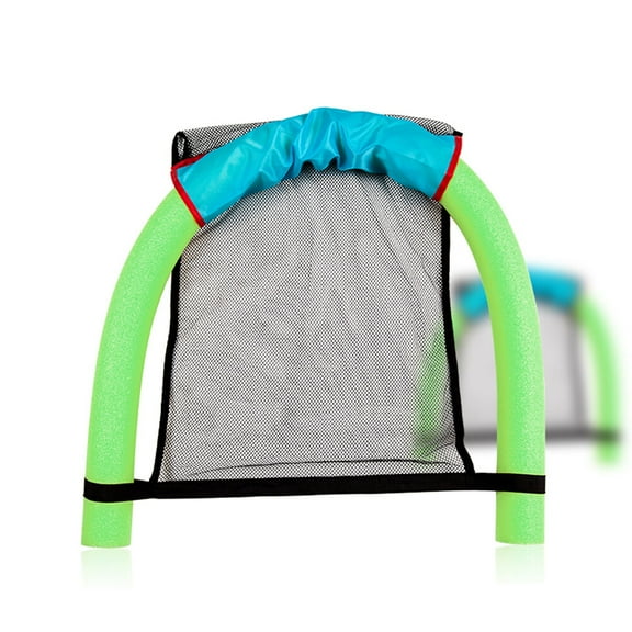 Greenadscape 3 Floating Chairs for Swimming Pool with Green and Polyester Fabric for Body Support in Summer