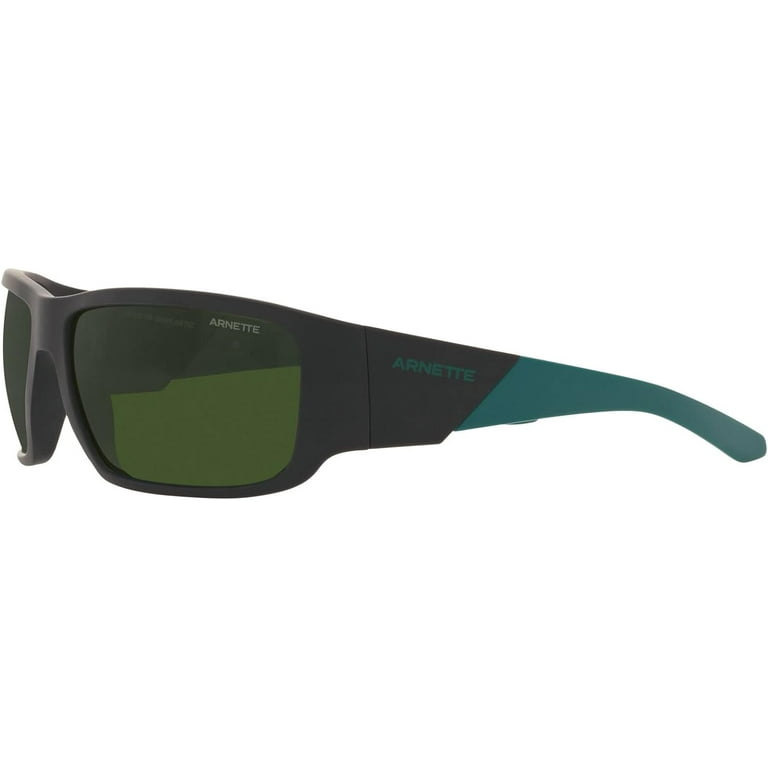 ARNETTE AN4297 280771 Snap Ii Matte Black Dark Green 64 mm Men's