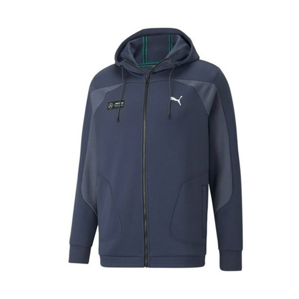 Chamarra Puma Mercedes AMG Hombre Azul Invierno Deportivo