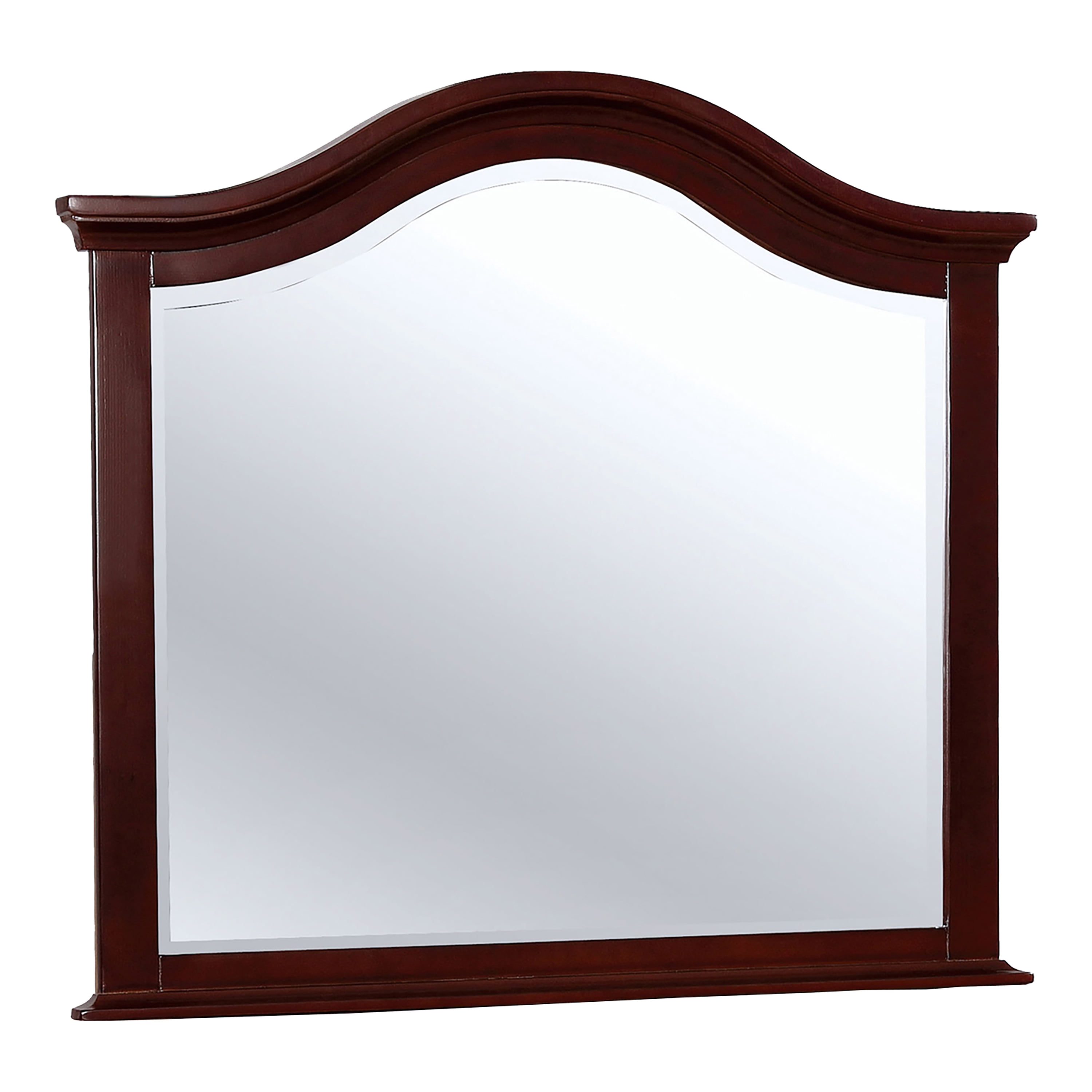 Furniture of America Oscar 7-Drawer Wood Walnut Kids Dresser with Mirror