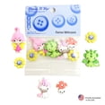 thumbnail image 3 of Dress It Up Fairies Welcome Plastic Buttons – 6 Pieces, Sewing Embellishments for Crafts, 3 of 6