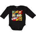 thumbnail image 3 of Inktastic My Aunt Love Me Boys or Girls Long Sleeve Baby Bodysuit, 3 of 5