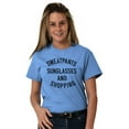thumbnail image 4 of Sweatpants Sunglasses Shopping Summer Women's Graphic T Shirt Tees Brisco Brands S, 4 of 6
