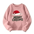 thumbnail image 4 of Lorytime Kids Sweatshirt for Winter Boys Girls Merry Christmas Fleece Shirt Crew Neck Long Sleeve Pullover Festive Tops, 4 of 4
