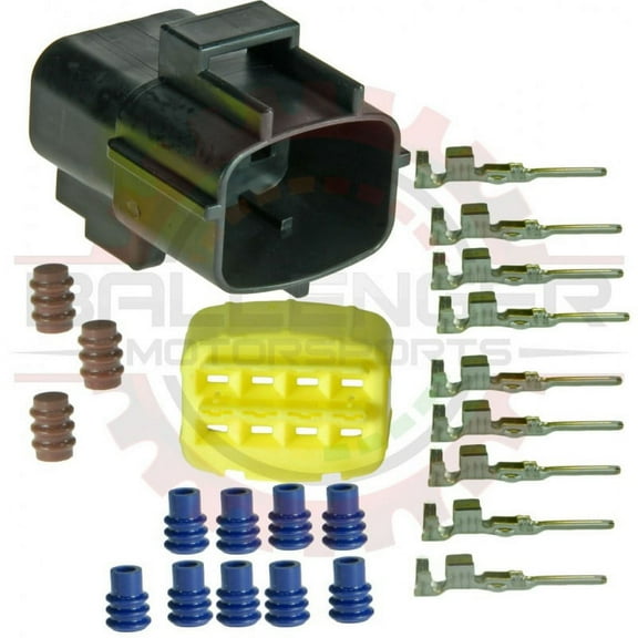 Ballenger Motorsports - 8 Way Econoseal J Series Mark II  Receptacle Housing Kit