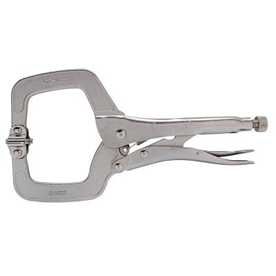 

Crescent C11CCSVN - 11 Swivel Tips C-Clamp Jaws Locking Pliers (Carded)