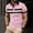 Pink, variant on polo Shirts for Men Pique polo Color Block Lapel polo Shirt Pink L
