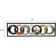 thumbnail image 3 of Hosley Multi-Color Metal Wall Decor 35 inch High, 3 of 3