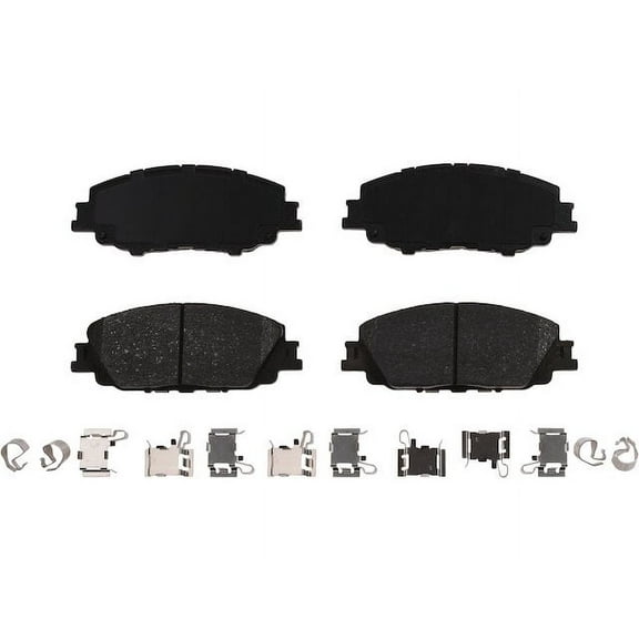 Front Brake Pad Set - Compatible with 2019 - 2022 Toyota Corolla 2020 2021