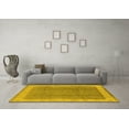 thumbnail image 3 of Ahgly Company Indoor Rectangle Oriental Yellow Traditional Area Rugs, 2' x 3', 3 of 4