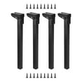 thumbnail image 3 of 4 Pieces Folding Table Leg Collapsible Table Legs for Coffee End Tables Desk Height 70cm, 3 of 8