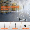 thumbnail image 6 of VEVOR Magnetic Sweeper with Wheels, 15inch Mini Magnetic Sweeper, 8 lbs Capacity, Adjustable Handle, Lightweight Magnetic Pickup Sweeper to Pick Up Nails and Screws, Easy Cleanup of Workshop Garage, 6 of 9
