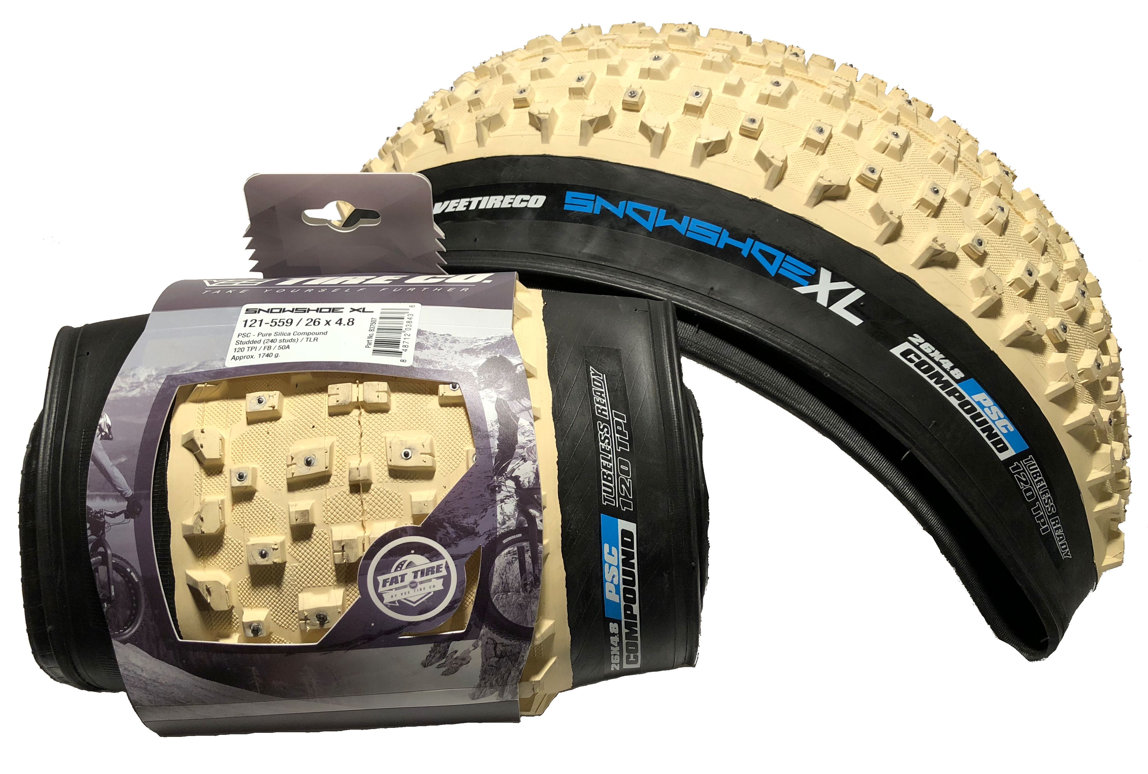 studded fat tires