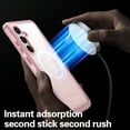 thumbnail image 2 of Dteck Full Body Case with Camera Lens Protector for Samsung Galaxy S24,Magnetic TPU Case Built-in Screen Protector Compatible with MagSafe Shockproof Cover,Pink, 2 of 5