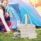 thumbnail image 4 of Bolsa de mano para el almuerzo de trabajo | Gran compartimento múltiple de 24,8 L | Se adapta a una computadora portátil de 17.3 pulgadas y 2-4 cajas de comida | Aislamiento térmico | Bolso, 4 of 5