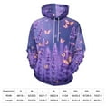 thumbnail image 2 of Lavender Hoodies Oversized Hoodie Women Long Sleeve Casual Sweatshirts, 2 of 5