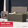 thumbnail image 5 of Rubbermaid Deck Box with Seat - X-Large, 5 of 5