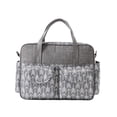 thumbnail image 2 of Bolso cambiador tipo tote, bolso cambiador portátil grande, mochila cambiador de viaje patrón de árboles, 2 of 9