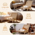 thumbnail image 4 of Extra Large Cat Scratching Lounge - Multi-Layer Solid Wood & Sisal, XXL Cat Scratcher and Bed for Large Cats, Furniture Protector with 110lb Capacity, 4 of 7
