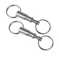 thumbnail image 3 of Llaveros desmontables de liberación rápida Extremo de anillos dobles, 3 of 7
