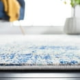 thumbnail image 4 of SAFAVIEH Jasper Neal Abstract Overdyed Runner Rug, Grey/Blue, 2' x 9', 4 of 8
