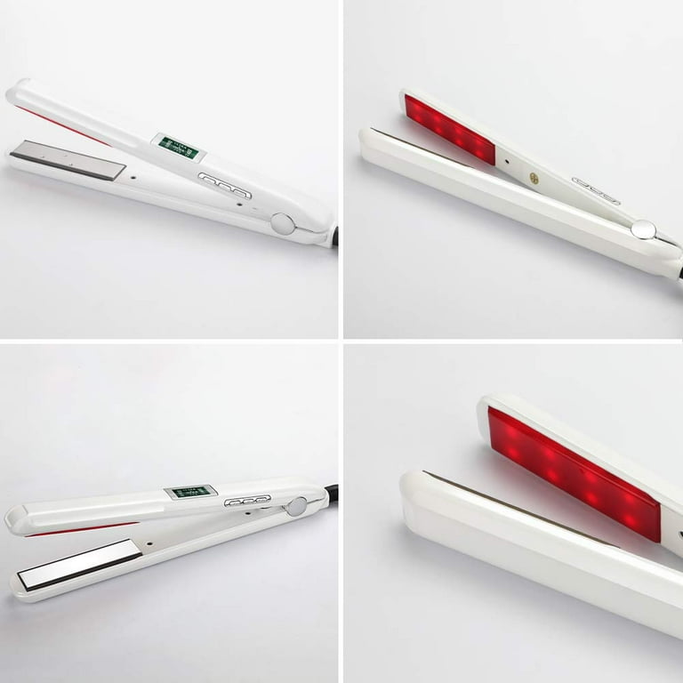 JUKEY Ultrasonic Infrared Hair Care Cold Flat Iron, LCD