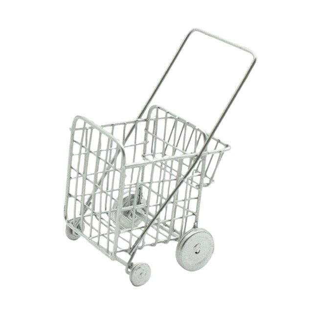 1/12 accesorios para casa de muñecas decoración de casa de muñecas simulación de juguete para juego de imitación para Micro carrito de compras perfke Soporte para pastel de casa de muñecas
