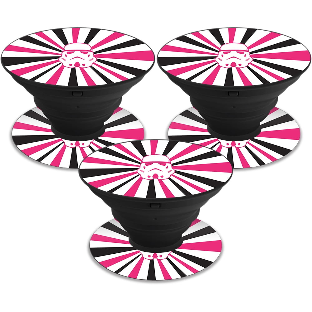 Skin Decal Wrap for PopSocket PopSocket Pink Star Rays - Walmart.com ...