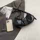 thumbnail image 4 of Bolso Hombro Cuero PU Y2K para Mujer Bandolera Plisado Viajes (), 4 of 9