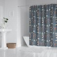 thumbnail image 2 of Multicolor Arrow Pattern Shower Curtain 72"x72" ,Bathroom Decorative Shower Curtains Set with 12 Hooks,Modern Waterproof Washable Shower Curtain, 2 of 6