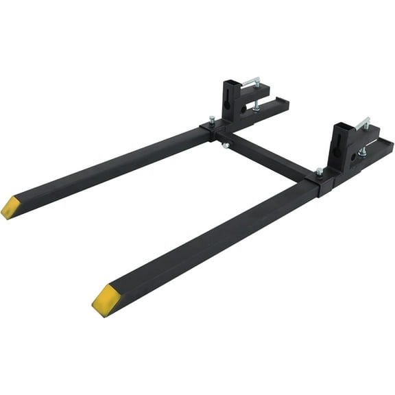 labwork 60 2000lbs Clamp on Pallet Forks Replacement for Tractor Attachments Skid Steer Loader Bucket