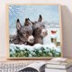 thumbnail image 1 of Cuadros Decorativos Kit de pintura de diamantes 5D mosaico de diamantes redondos completos de burro DIY Ndcxsfigh Nuevos Originales, 1 of 9