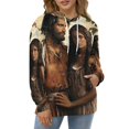 thumbnail image 3 of POBUDS Hoodie, Regular Fit Sporty Pullover Hooded Sweatshirt for Men Women Mythology Love 2XL, 3 of 6
