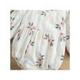 thumbnail image 6 of TSEXIEFOOFU Baby Girls Spring Autumn Romper Long Sleeve Round Neck Floral Print Casual Romper, 6 of 9