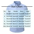 thumbnail image 2 of Men's Short Sleeve Oxford Shirt Regular Fit Button Down Collar Shirts with Pocket, 2 of 4