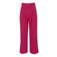 thumbnail image 4 of Stephy Women's New Thin Elastic Loose Large Size Korean Version of Everything Long Trousers Casual Trousers Haren, Black, L, 4 of 9