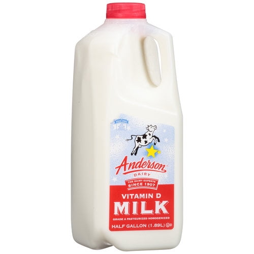 Anderson Dairy Anderson  Milk, 0.5 gl