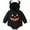 Black, variant on WIBACKER Newborn Halloween Cattle Horn Hoodie Girl Boy Pumpkin Romper Bubble Sweatshirt Bodysuit Fall Outfit Baby Clothes