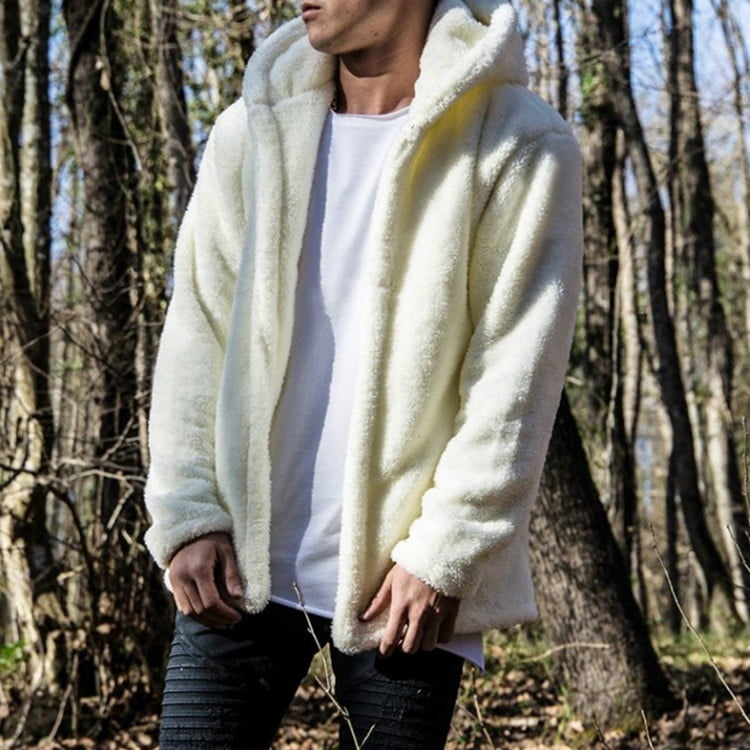 bear fur hoodie
