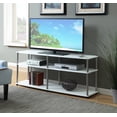 thumbnail image 2 of Convenience Concepts Designs2Go Meuble Télé à 3 Niveaux de 60 Pouces en Blanc, 2 of 5
