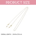 thumbnail image 2 of COMPUKAS 1Pack Spectacle Strap Metal Material for Women Keeps Glasses in .5 * 0.2 * 0.2 Inch, 2 of 7
